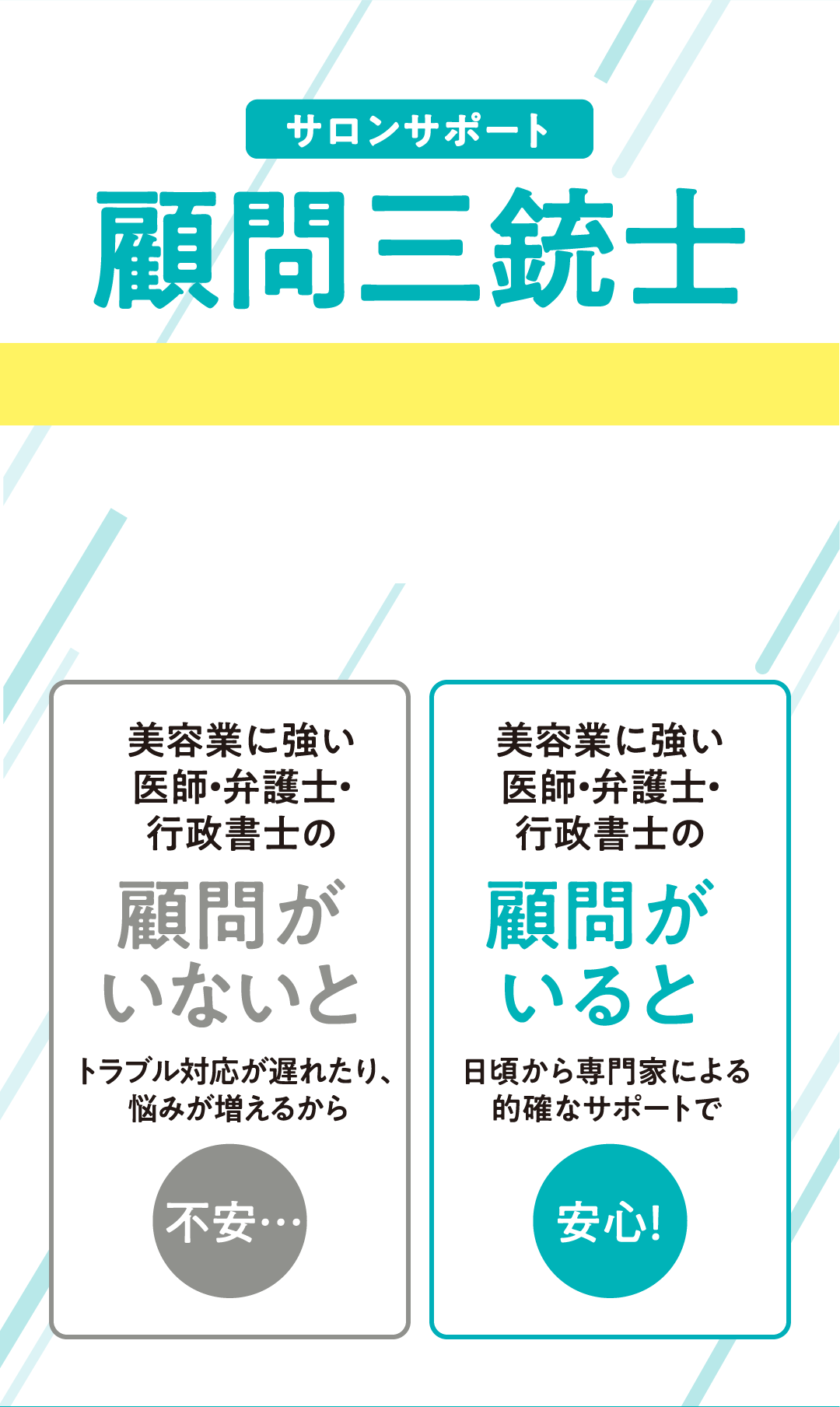 サロンサポート顧問三銃士